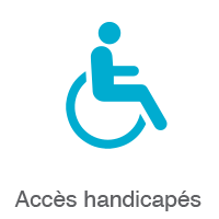 icon accès handicapés livret d'accueil application Corse