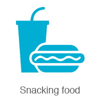 icon snacking food livret application mobile m-directory Corse